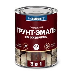Грунт-эмаль 3в1 голубая Proremontt 0,8 кг