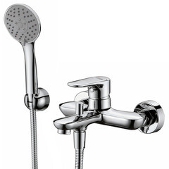 Смеситель для ванны WasserKraft Vils хром однорычажный с коротким изливом с лейкой (5601)