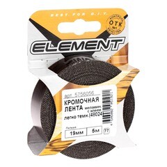 Лента кромочная Element меламиновая с клеем 19 мм 5 м (218900)