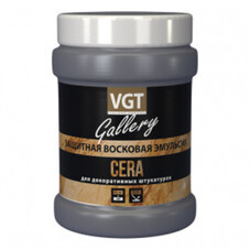 Эмульсия защитная восковая для декоративных штукатурок Gallery Cera VGT 0,2 кг