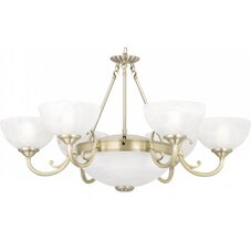 Люстра потолочная Arte Lamp Windsor E14 240 Вт 9 кв.м (A3777LM-6-2AB)