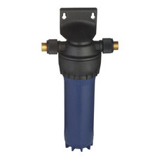 Корпус фильтра Аквафор для холодной воды пластик 10SL 3/4 НР(ш) х 3/4 НР(ш) синий