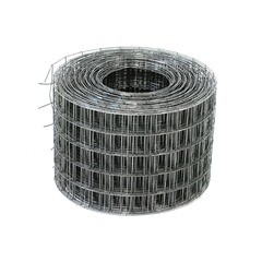 Сетка сварная оцинкованная в рулоне 0,35х50м 50х50х1,4мм 17,5м2