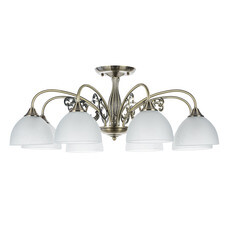 Люстра потолочная Arte Lamp Spica E27 320 Вт 18 кв.м (A3037PL-8AB)