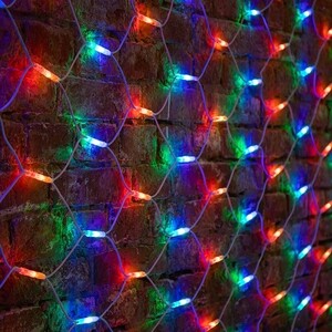 Гирлянда светодиодная Neon-Night Сеть 432 LED свечение мультиколор 2х3 м уличная (217-149)