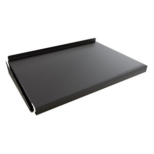 Полка металлическая черная 597х427 мм Титан-GS