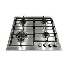 Варочная панель газовая Lex GVS 640 4 конфорки нержавеющая сталь