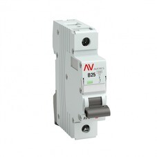 Автоматический выключатель модульный EKF Averes AV-10 1P 25А тип B 10 кА 230 В (mcb10-1-25B-av)