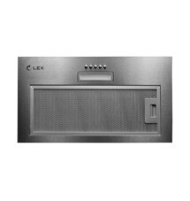 Кухонная вытяжка встраиваемая Lex GS Bloc Light 600 Inox 60 см серая