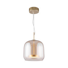 Светильник светодиодный подвесной Maytoni Madmen 3000К 6 Вт 3 кв.м бронза IP20 (MOD128PL-L6AM)