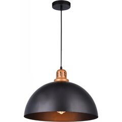 Светильник подвесной Arte Lamp Eurica E27 60 Вт 2 кв.м (A4249SP-1BK)