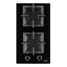 Варочная панель газовая Krona Calore 30 2 конфорки черная