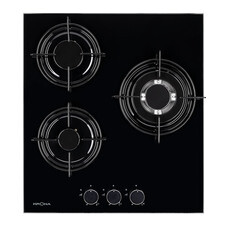 Варочная панель газовая Krona Felice 45 3 конфорки черная