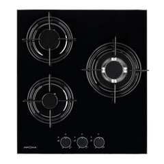 Варочная панель газовая Krona Felice 45 3 конфорки черная