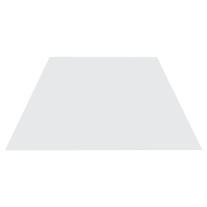 Лист оцинкованный 1,25х2 м 0,35 мм сигнальный белый RAL 9003 с пленкой