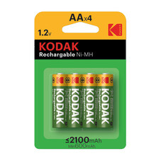 Аккумулятор Kodak АА пальчиковый LR6 1,2 В Ni-MH (4 шт.) (Б0012142)