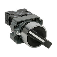 Переключатель EKF PROxima 230 В 1NO IP40 2P с фиксацией черный (xb2-bd21-65)