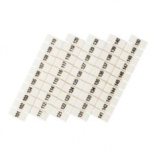 Маркеры для клемм JXB-ST 2,5 EKF PROxima с нумерацией 100-150 (100 шт.) (zb-st-2.5-100-150)