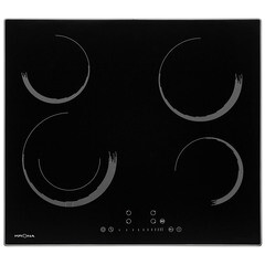 Варочная панель электрическая Krona Orsa 60 BL/S 4 конфорки черная