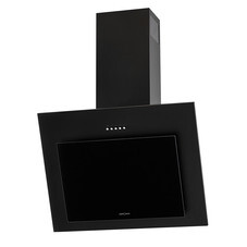 Кухонная вытяжка наклонная Krona Freya 600 Black PB 60 см черная