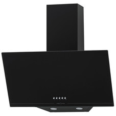 Кухонная вытяжка наклонная Krona Jina 600 Black PB V2 59,5 см черная