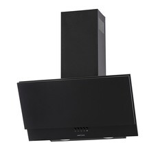 Кухонная вытяжка наклонная Krona Olly 600 Black PB 60 см черная