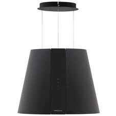 Кухонная вытяжка островная Krona Holly Isola 500 Black S 50 см черная