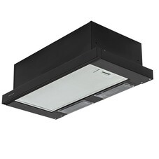 Кухонная вытяжка встраиваемая Krona Kamilla 600 2DN Black 60 см черная