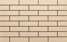Клинкерная плитка для фасада Cerrad Elewacja gladka (32 шт.= 0,5 кв.м) кремовая 245х65х6,5 мм