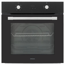 Духовой шкаф электрический встраиваемый Krona Magnete 60 BL 595 мм черный/сталь
