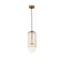 Светильник подвесной Maytoni Telford E27 60 Вт 3 кв.м золото IP20 (P362PL-01G)