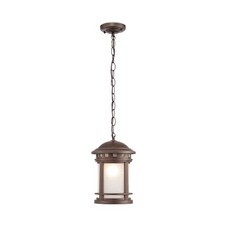 Светильник садово-парковый подвесной Outdoor Salamanca коричневый 200 мм E27 60 Вт IP44 (O031PL-01BR)