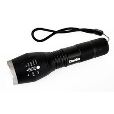 Фонарь ручной Camelion светодиодный 1 LED на батарейках AAA алюминий 5 режимов с Zoom (LED5136)