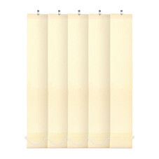 Ламели для вертикальных жалюзи 180 см Лайн бежевые (5 шт.)