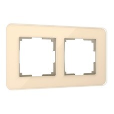 Рамка Werkel Elite двухместная айвори (a057883)