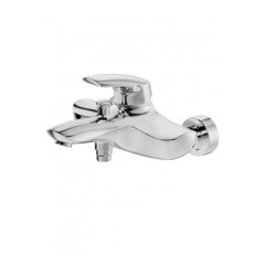 Смеситель для ванны AM.PM Bliss L хром однорычажный с коротким изливом без лейки (F5310032)