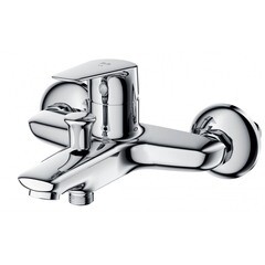 Смеситель для ванны AM.PM Joy хром однорычажный с коротким изливом без лейки (F85E10000)
