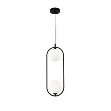 Светильник подвесной Maytoni Ring G9 50 Вт 3 кв.м черный IP20 (MOD013PL-02B)