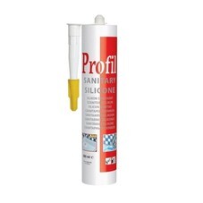 Герметик Силикон Profil Soudal санитарный белый 270 мл