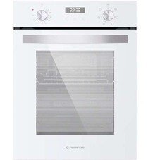 Духовой шкаф электрический встраиваемый Maunfeld EOEM516W 448 мм белый