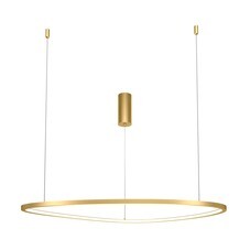 Светильник светодиодный подвесной Maytoni Glint 3000К 36 Вт 15 кв.м латунь IP20 (MOD072PL-L36BSK)
