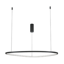Светильник светодиодный подвесной Maytoni Glint 3000К 36 Вт 15 кв.м черный IP20 (MOD072PL-L36B3K)