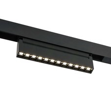 Светодиодный трековый светильник магнитный Elektrostandard Slim Magnetic 4200К 12 Вт черный (85010/01)