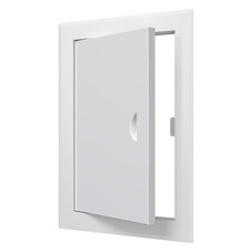 Люк ревизионный Era стальной 200х300 мм врезной с ручкой