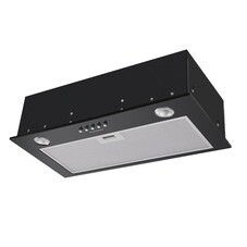 Кухонная вытяжка встраиваемая Maunfeld Crosby Singl 5028 Black 50 см черная