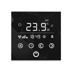 Терморегулятор электронный сенсорный Varmann Vartronic для отопления черный (703201)