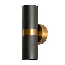 Бра Arte Lamp Ran GU10 50 Вт 220 В черное IP20 (A3143AP-2BK)