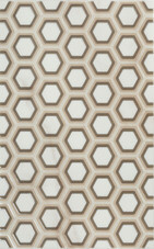 Плитка декор Kerama Marazzi Гран Пале белая 400х250х8 мм