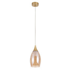 Светильник подвесной Arte Lamp Barry E14 40 Вт 1 кв.м золото IP20 (A7951SP-1GO)
