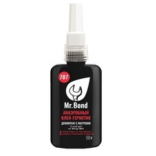 Клей-герметик для резьбовых соединений Mr.Bond 707 красный 50 г